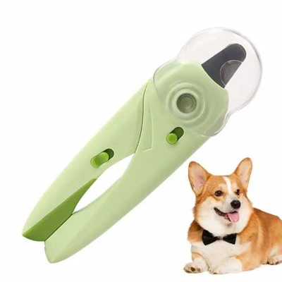 Когтерез Pet nail clippers брызгозащитный для домашних животных с индикатором