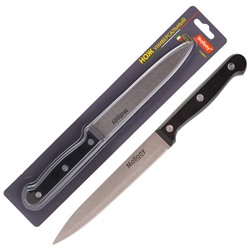 Нож с пластиковой рукояткой CLASSICO MAL-06CL универсальный, 12,5 см (Минимальная отгрузка 12 шт)