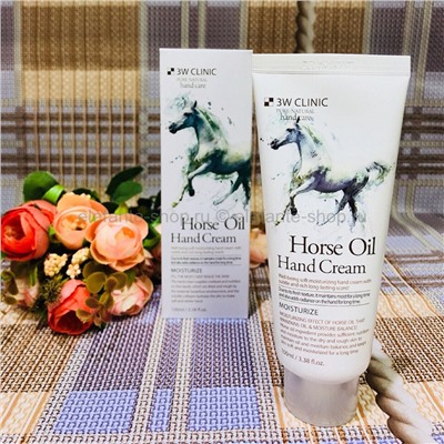 Крем для рук 3W Clinic Horse Oil Hand Cream (125)