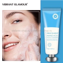 Очищающая пенка для лица с аминокислотой VIBRANT GLAMOUR , 80 гр