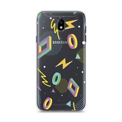 Силиконовый чехол Двойное измерение на Samsung Galaxy J7 2017