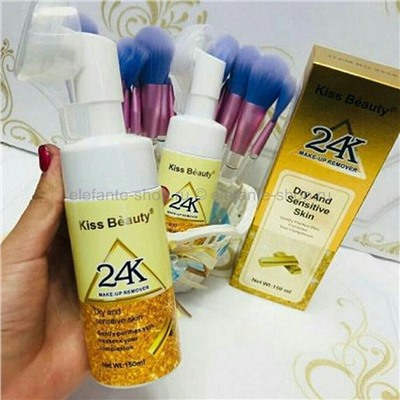 Пенка-мусс для снятия макияжа KISS BEAUTY 24K MAKE-UP REMOVER