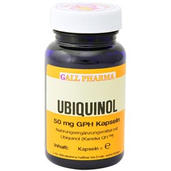 GALL PHARMA Ubiquinol 50 mg GPH Капсулы, 30 шт