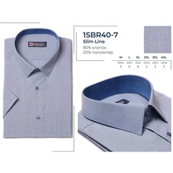140-7SBRs* Рубашка мужская Brostem
