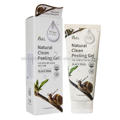 Пилинг-скатка EKEL Peeling Gel Black Snail 180ml (125)