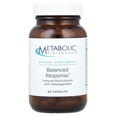 Metabolic Maintenance Сбалансированный ответ, 60 капсул