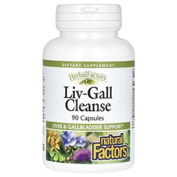 Natural Factors Liv-Gall Cleanse - 90 капсул - Natural Factors