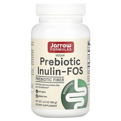 Jarrow Formulas Пребиотик инулин FOS в порошке, 6,3 унции (180 г)