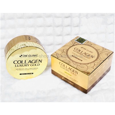 Патчи 3W Clinic Collagen Luxury Gold Hydrogel Eye & Spot Patch (78)