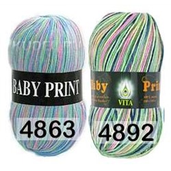 Пряжа Vita Baby Print