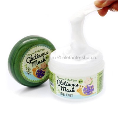 Крем-маска Elizavecca Milky Piggy Milky Piggy Glutinous Mask 80% Snail Cream, 100 гр (78)