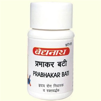 ПРАБХАКАР БАТИ PRABHAKAR VATI "BAIDYANATH", 80 таб