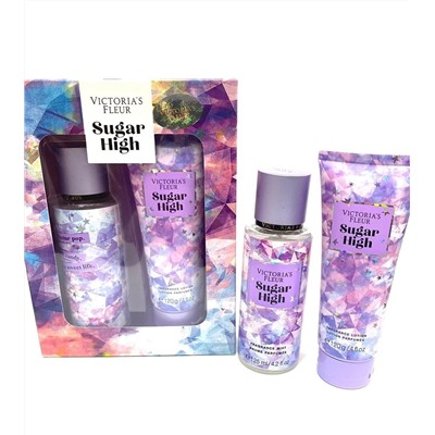 Подарочный набор Victoria's Fleur Sugar High 125мл+120гр