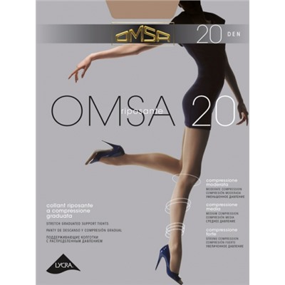 OMSA колготки женские OMSA 20