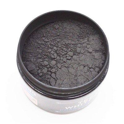 Отбеливающий зубной порошок с бамбуковым углем Teeth Whitening Charcoal Powder, 60 мл