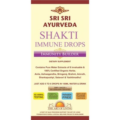 SHAKTI DROPS-КАПЛИ ШАКТИ-"SRI SRI AYURVEDA"