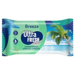 Салфетки влажные Ultra Fresh Breeze №15