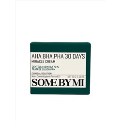 Some By Mi Восстанавливающий крем для проблемной кожи AHA-BHA-PHA 30 Days Miracl