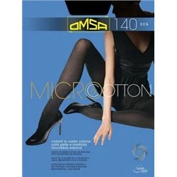 OMS-Micro&Cotton 140 хлопок Колготки OMSA Micro&Cotton 140 хлопок