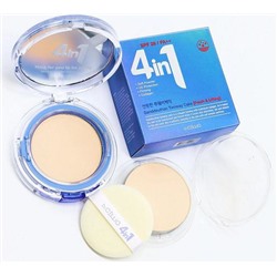 DR. CELLIO/ ПУДРА С ЗАПАСКОЙ 4 IN1 TWOWAY CAKE SPF 28/PA++ 13G (#21 – COLLAGEN/SANDEUTHAN)