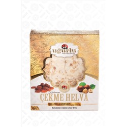 Пишмание "Ugurlu" çekme helva Фундук с изюмом 120 гр 1/24 (желтая кор.)