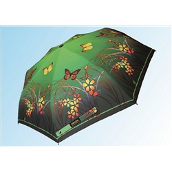 Зонт ПЛ023 зеленая бабочка
