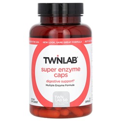 Twinlab Суперферментные капсулы, 50 капсул