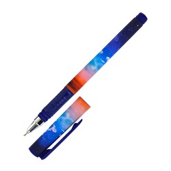 Ручка маслян. LOREX SKY OF STARS.SUNSET серия Double Soft 0,70 мм синий LXOPDS-SS1
