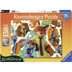 Ravensburger. Пазл карт. 150 арт.10028 "Дисней Зверополис"