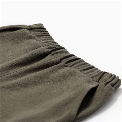 Комплект для мальчика (рубашка, шорты) MINAKU, цвет зеленый, рост 68-74