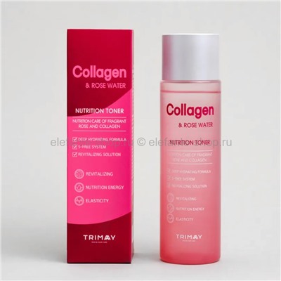 Тонер Trimay Collagen & Rose Water Nutrition Toner 210ml (51)