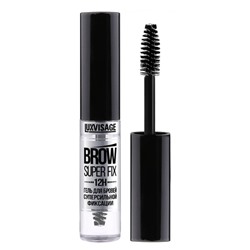 Гель для бровей суперсильной фиксации LUXVISAGE BROW SUPER FIX 12H Бесцветный 6г LuxVisage