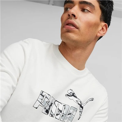 Summer Splash Crew Neck Men's Sweatshirt