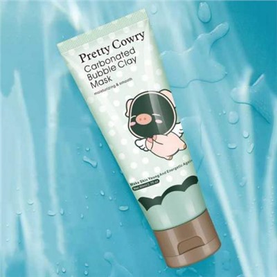 Маска для лица Pretty Cowry Care Carbonated Bubble Clay Mask  оптом