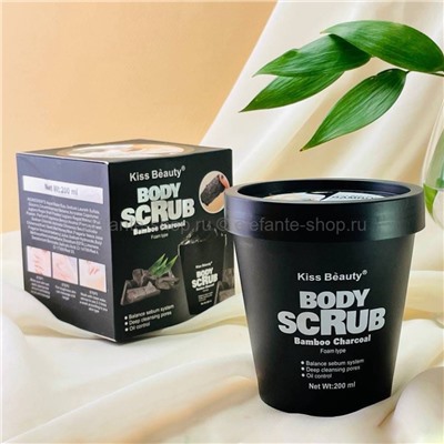 Скраб для тела Kiss Beauty Body Scrub Bamboo Charcoal 200ml