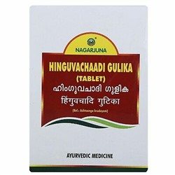 HINGUVACHAADI GULIKA tablet, Nagarjuna (ХИНГУВАЧААДИ ГУЛИКА, Нагарджуна), 100 таб.