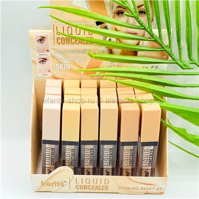 Набор жидких консилеров Karite Liquid Concealer No. 58967-47, 6 штук