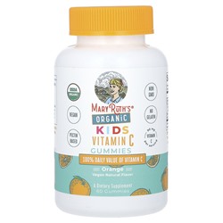 MaryRuth's Органические детские жевательные конфеты с витамином С, апельсин, 90 мг, 60 жевательных конфет (45 мг на жевательную конфету)