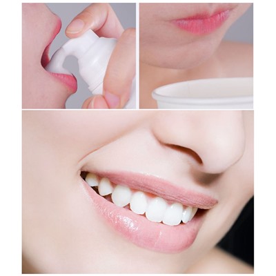 (Срок 10.2024) Очищающая пенка для зубов и десен с содой Hankey Tooth Cleaning Mousse, 60 мл.
