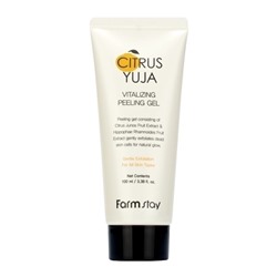 FarmStay Citrus Yuja Vitalizing Peeling Gel Отшелушивающий пилинг-гель