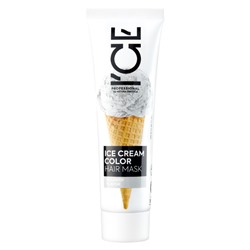 NS ICE Professional "ICE CREAM COLOR" Тонирующая маска для волос Cloudy (100мл).6  Акция -40%