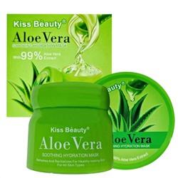 Гелевая маска для лица Kiss Beauty 99% Aloe Vera Soothing Hydration Mask 75мл