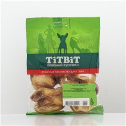 Лакомство TitBit "Ракушки говяжьи" для собак, 62 г