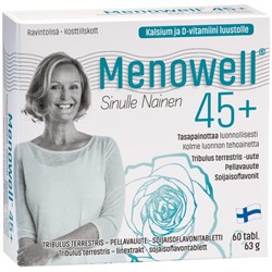 Menowell 45+ 60 таблеток, 63 г