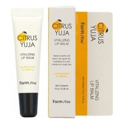 FarmStay Citrus Yuja Vitalizing Lip Balm Бальзам для губ с экстрактом юдзу