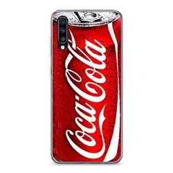 Силиконовый чехол Кока Кола на Samsung Galaxy A70