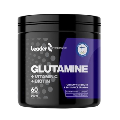 Leader Глютамин + Витамин С 300 г
