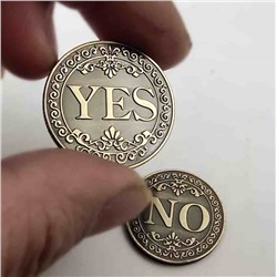 Монета сувенирная Yes/No 9046494