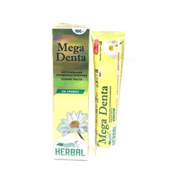 Mega Denta Зубная паста на травах Herbal 100гр (2063)
