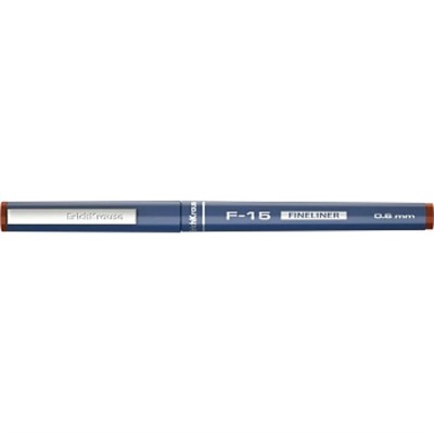 Ручка капиллярная ErichKrause F-15, цвет чернил красный 37067